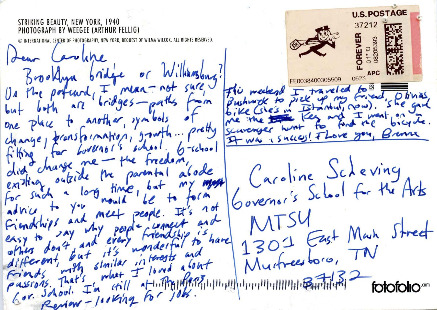 Striking Beauty, New York